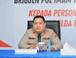 Kepada Personel Ditpolairud, Wakapolda Maluku Tegaskan Komitmen Menjaga Kawasan Maritim