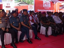 Lantamal XIV Hadiri Peluncuran 80.000 Koperasi Merah Putih, Wujud Sinergi TNI AL Dan Masyarakat