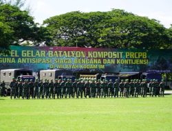 Pangdam IM Pimpin Apel Pasukan Reaksi Cepat Penanggulangan Bencana di Banda Aceh