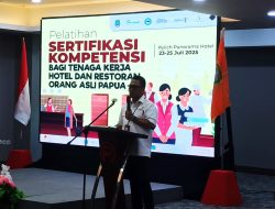 Wagub Ahmad Nausrau Buka Pelatihan Sertifikasi: 30 Anak Asli Papua Disiapkan Jadi SDM Unggul Pariwisata PBD