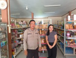 Polsek Kuala Behe Laksanakan Patroli Di Minimarket Untuk Antisipasi Gangguan Kamtibmas