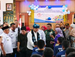 Forkompinda, Dampingi Wakil Gubernur Jatim Dalam Peringatan Hari Anak Ke 41 Di LPKA Blitar