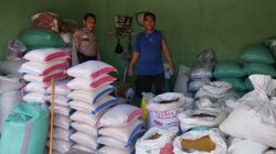 Unit Intelkam Polsek Rambutan Monitoring Pulbaket serta Pengecekan Standar Mutu Beras
