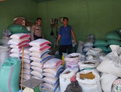 Unit Intelkam Polsek Rambutan Monitoring Pulbaket serta Pengecekan Standar Mutu Beras