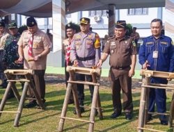 Kabag Ops Polres Banyuasin Hadiri Apel Perkemahan Satya Darma Bhakti Pemasyarakatan