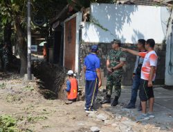 Dansatgas TMMD Reguler Ke-125 Kodim 0735/Surakarta Cek Progres Pengerjaan Sasaran Fisik TMMD