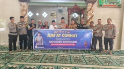 Dengarkan Keluhan Masyarakat, Polres Banyuasin Gelar Jum’at Curhat