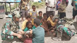 Prajurit Peduli, Rakyat Sehat: Satgas TNI Gelar Pelayanan Kesehatan Gratis di Kampung Gigobak Distrik Sinak