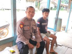 Polisi Sambangi Warganya, Beginilah yang di sampaikan nya
