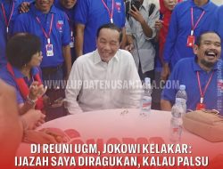 Jokowi Singgung Ijazah di Reuni Kehutanan UGM: “Eh, Jangan Senang Dulu Lho”