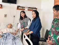 Danyonif 2 Marinir Bersama Ketua Ranting B Cabang 2 Korcab Pasmar 1 Laksanakan Kunjungan Sosial ke Rumah Prajurit