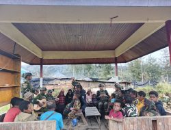 Hangatnya Iman dan Rasa, dalam Pelukan Damai di Pos Satgas TNI
