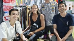 Tingkatkan Keamanan, Polisi Patroli Malam Sambangi Warga nya