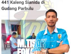 Disperindag Buru Temukan 441 Kaleng Sianida di Gudang Parbulu