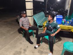 Patroli Malam Jalin Keakraban, Warga Sambut Hangat Kehadiran Polisi