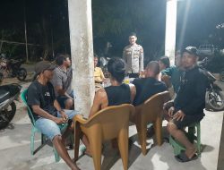 Ngopi Bareng Warga, Cara Polsek Mandor Jaga Kamtibmas dengan Humanis