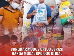 Polda Riau Ungkap Oplosan Beras SPHP, 9 Ton Beras Kualitas Rendah Disita