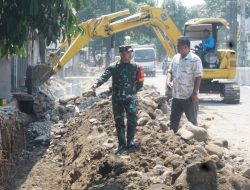 Alat Berat Diterjunkan di Lokasi TMMD Reguler Ke-125 Kodim 0735/Surakarta, Percepat Pembangunan Sasaran Fisik