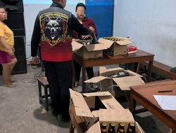 171 Botol Miras Ilegal Diamankan! Polres Gresik Berantas Peredaran Miras di Driyorejo