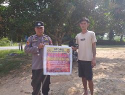 Polsek Menjalin Gencarkan Sosialisasi Karhutla