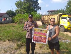 Polsek Entikong Gencarkan Sosialisasi Karhutla: Lindungi Hutan Demi Masa Depan Anak Cucu