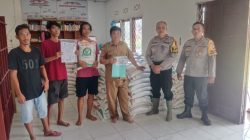 Pendistribusian Bantuan Pangan Beras Tahun 2025 di Desa Sebangki Berlangsung Lancar