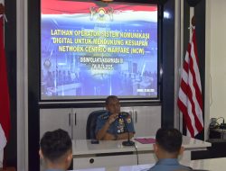 Disinfolahta Koarmada III Gelar Latihan Operator Sistem Komunikasi Digital Network Centric Warfare