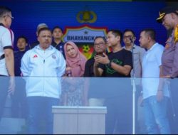 Kakorlantas Cek Kesiapan Launching Bhayangkara Presisi Lampung FC dan Stadion Sumpah Pemuda
