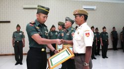 Dandim Boyolali Pimpin Tradisi Purna Tugas, Beri Penghargaan Pada Prajurit Yang Mengabdi