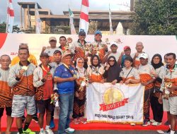 Papua Barat Daya Raih Emas di FORNAS VIII, Tim BAVETI Bersinar di Lapangan Tenis