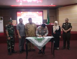 Polres Banyuasin Galang Komitmen Forkompimda Wujudkan Asta Cita Presiden dalam Pemberantasan Narkoba dan Penegakan Perda Hiburan