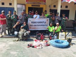 Polsek Mempawah Hulu bersama Tim gabungan Karhutla laksanakan Simulasi dan pengecekan Alat pemadam kebakaran