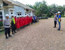 Antisipasi Karhutla, Polsek Muara Padang Gelar Patroli dan Cek Kesiapan Karhutla PT TAS