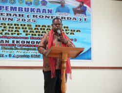 Gubernur Elisa Kambu Buka Konferda I KAPP: Tonggak Ekonomi Adat Papua Barat Daya
