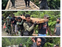 TNI dan Warga Tak Menyerah: Jembatan yang Dirusak OPM Kini Jadi Simbol Keberanian