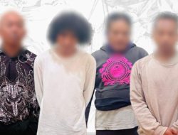 Empat Pria Asal Narmada Dibekuk, Polisi Sita 4,27 Gram Sabu