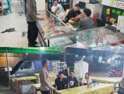 Patroli Humanis, Polsek Sengah Temila Dekatkan Diri dengan Warga Malam Hari