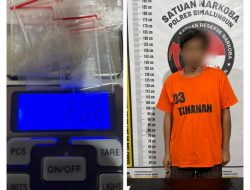 Sat Narkoba Simalungun Berhasil Bongkar Jaringan Narkoba, Satu Warga Gang Taqwa Diamankan dengan Sabu 2 Gram