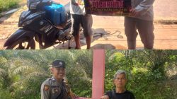 Cegah Kebakaran Hutan Dan Lahan Polsek Meranti Gencarkan Sosialisasi Karhutla