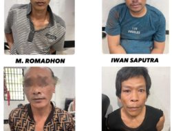 Polda Sumsel Bongkar Sindikat Curanmor Spesialis Honda Beat, 4 Pelaku Diamankan
