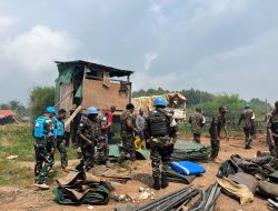 Recce Satgas Kizi TNI Konga XX-V  Dalam Rangka Evaluasi Dan Persiapan Akhir Penutupan Tanzania Batalyon Camp