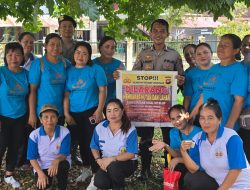 Musim kemarau panjang, Polsek Menjalin Galakkan Sosialisasi Cegah Karhutla