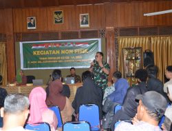Sasaran Non Fisik, Wadansatgas TMMD Reguler Ke-125 Kodim 0735/Surakarta Berikan Materi Wasbang Dan Bela Negara