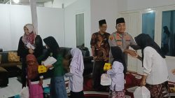 Peduli Sesama, Kapolres Mesuji Santuni Anak Yatim dalam Acara Syukuran