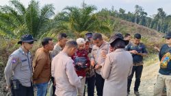 Kapolres Landak Dan Pamatwil Polda Kalbar Turun Langsung Dilapangan Asistensi Dan Cek Potensi Lahan Jagung