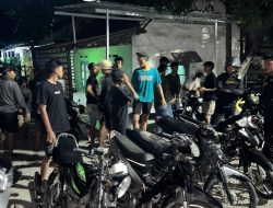 Patroli Perintis Presisi Polres Gresik Berhasil Amankan Enam Remaja Balap Liar di Jalan Raya Bungah