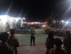 Bhabinkamtibmas Polsek Mempawah Hulu sampaikan Himbauan Kepada Anggota Pramuka Gugus Depan Landak 02.005