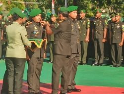 Letkol Inf Renaldi Resmi Jabat Dandim 1802/Sorong