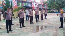 Kapolsek Mempawah Hulu Berikan Arahan Pentingnya Kedisiplinan saat Pelaksanaan Apel Pagi