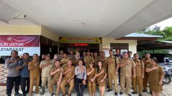 Forkopimcam Menyuke Terima Arahan Dari Kapolres Landak Melalui Kegiatan Zoom Meeting